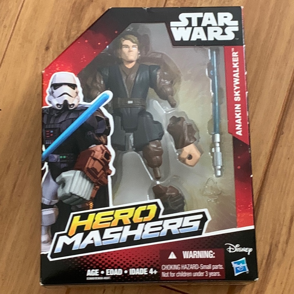 Disney Star Wars Anakin Skywalker Hero Mashers Hasbro Figure Toy New Starwars